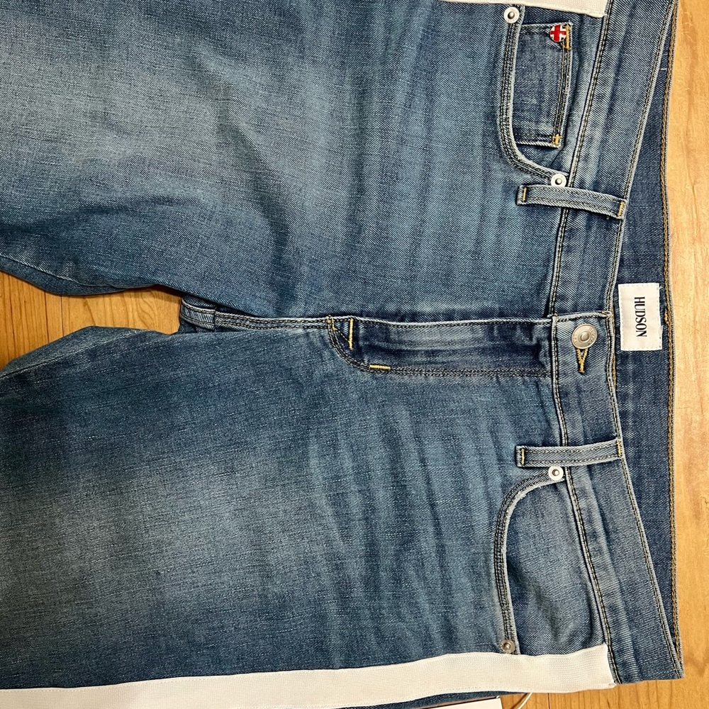 Hudson Jeans Natalie Mid-Rise Super Skinny Ankle Jeans Size 32 $215 NWT!! - Picture 7 of 8